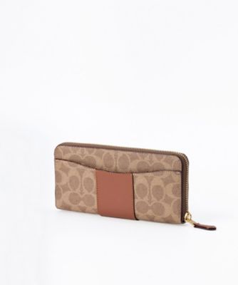 【新品】coach エッセンシャル スリム アコーディオン ジップ ウォレット エッセンシャル スリム アコーディオン ジップ ウォレット